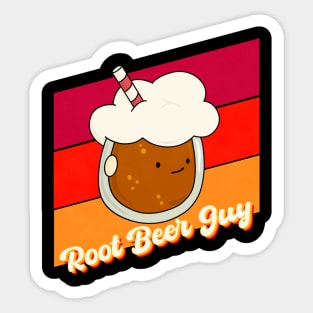 Root Beet Guy Sticker